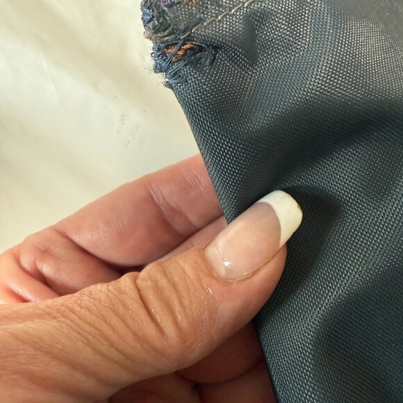 Longchamp Lepliage Blue Nylon Tote Shoulder Bag Foldable Design - Picture 3 of 16